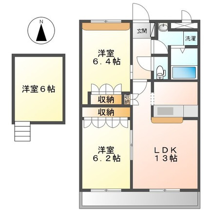 マウントック・レオの間取り