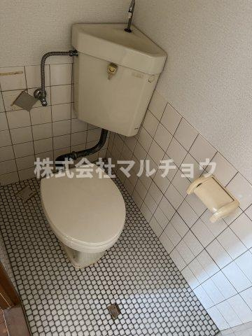 コーポグリーン２のトイレ|コンパクトで使いやすいトイレです
