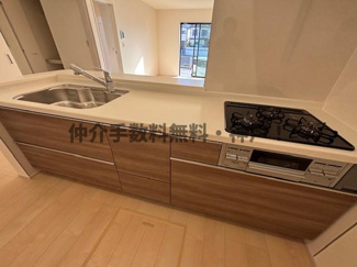 【キッチン】 | 神戸市垂水区福田3丁目　新築戸建　仲介手数料無料！ | キッチンです