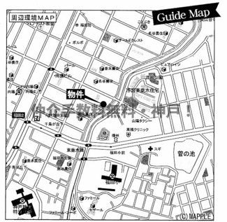 【地図】 | 神戸市垂水区福田3丁目　新築戸建　仲介手数料無料！ | 仲介手数料無料・神戸！