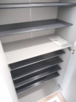 ちょっとした収納スペースも充実しています