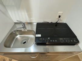 キッチンでお料理をお楽しみください