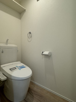 清潔感のあるトイレです