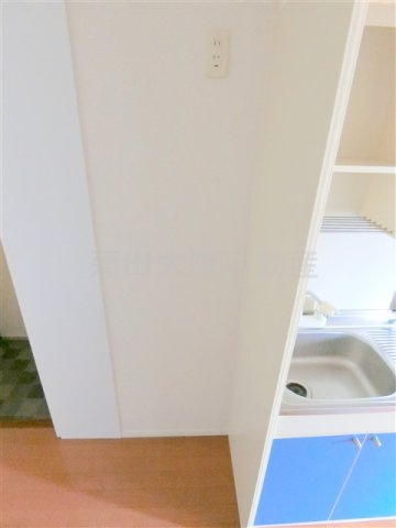 シンシア蒲田ステーションプラザのキッチン|冷蔵庫置き場