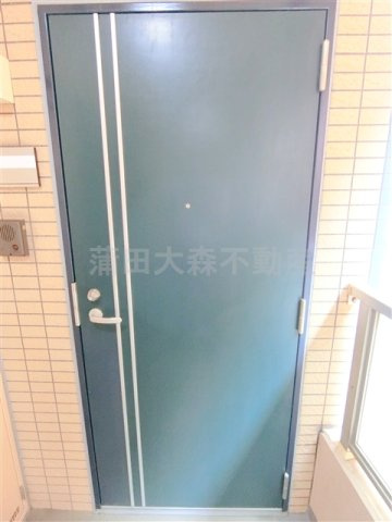 シンシア蒲田ステーションプラザの玄関