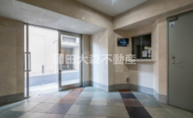 シンシア蒲田ステーションプラザのエントランス