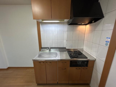 【キッチン】 | エーデルハイム | ２口ガスコンロのキッチン