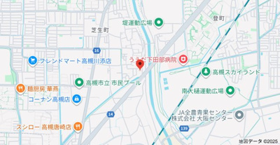 【地図】 | 高槻アカシヤハイツ