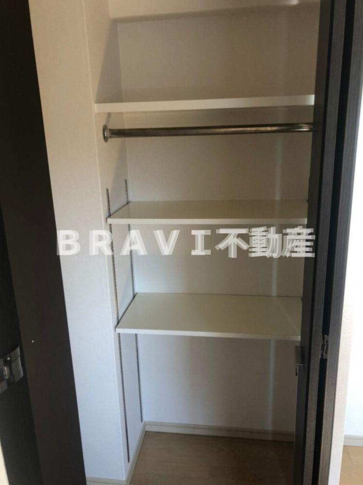 ISM谷町六丁目　BRAVI不動産の収納