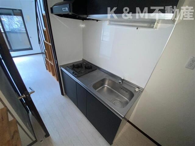 柏庵～ＨＡＫＵ－ＡＮ～のキッチン|お料理しやすいキッチンです