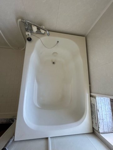 新多聞第２住宅１０９号棟の浴室|コンパクトで使いやすいお風呂です