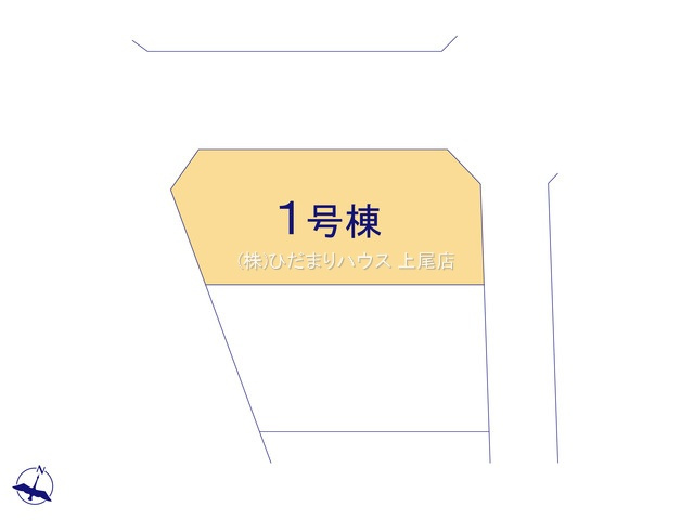桶川市上日出谷南1丁目第1期　新築戸建　リナージュ01の区画図