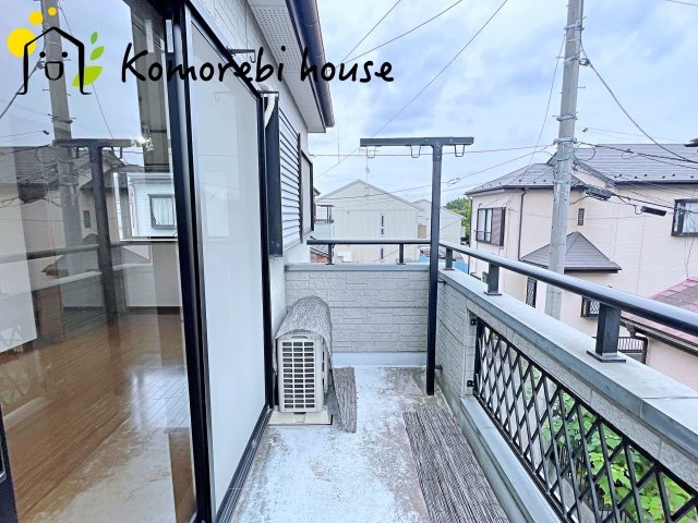 さいたま市西区宮前町　中古一戸建てのバルコニー