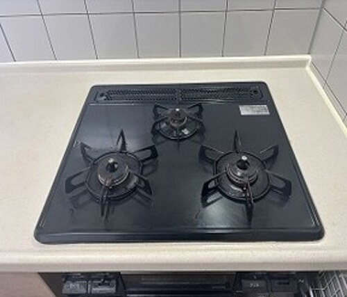 ライオンズガーデンシティ鳥飼３番館の設備|ガスコンロ