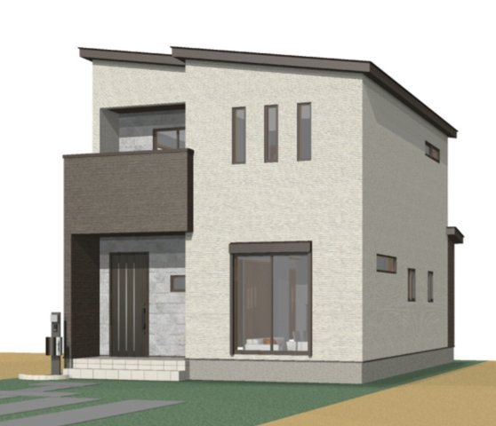 【完成予想図】 | 深谷市上野台第59期　ワイウッドコート　新築戸建　全3区画　2号棟　 | 2号棟