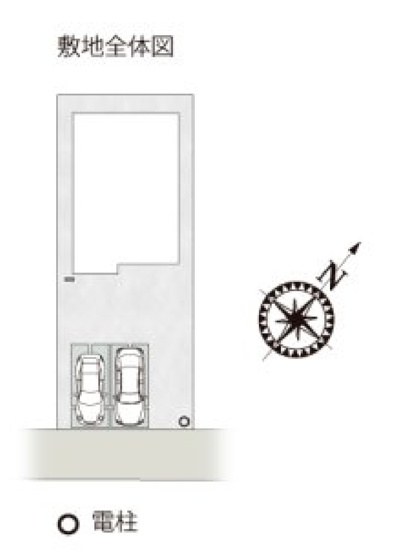 【区画図】 | 深谷市上野台第59期　ワイウッドコート　新築戸建　全3区画　2号棟　