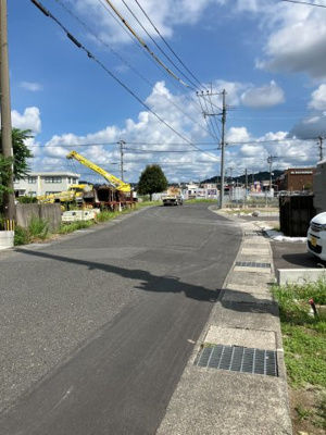 【前面道路含む現地写真】 | 中山町売地