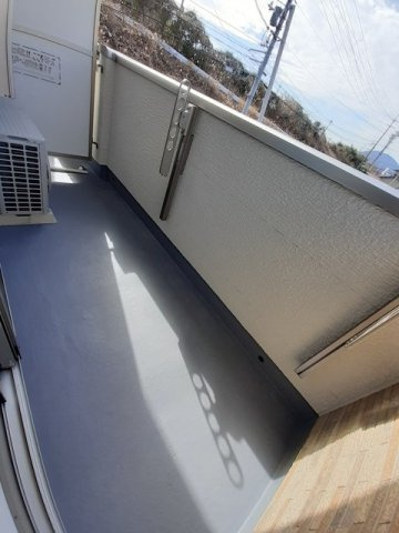 フローラⅡのバルコニー