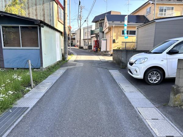 八戸市長者２丁目の前面道路含む現地写真|【現地写真】前面道路の写真です。