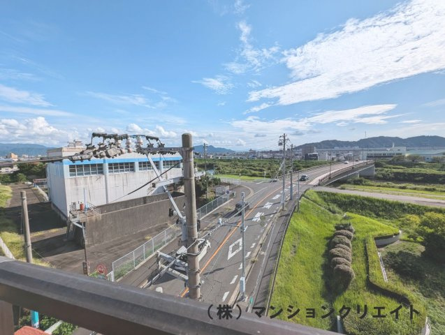 ゴールデンパーク豊島の展望|最上階の南東角部屋で、夏にはフェニックス花火が綺麗に見えます