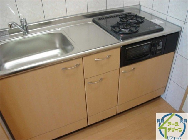 フィオーレのキッチン|パース写真