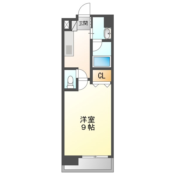 エスト東古松の間取り