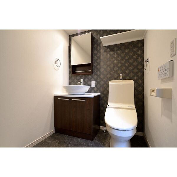 エクシア道徳の独立洗面台