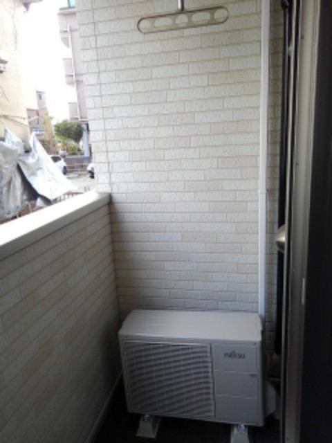 ラフレシール あきる野のバルコニー