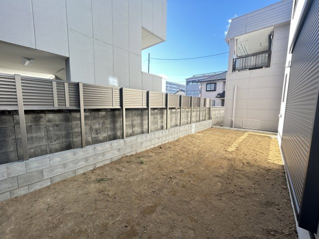 新築　前橋市南町1期　１号棟の庭|前橋市南町1期　１号棟