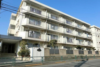 【外観】 | 第2小美野マンション | 鉄筋コンクリート造のがっちりとした建物。