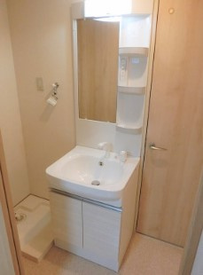 【独立洗面台】 | 第2小美野マンション | 嬉しい独立洗面台付き。