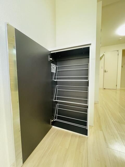 プログレスコートの収納