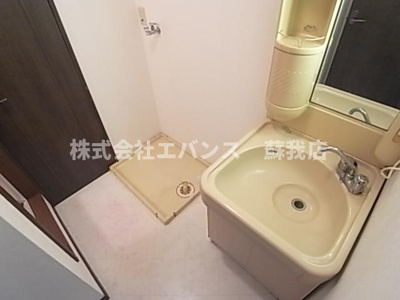 【洗面所】 | パレシオングリーンヒルズ | 脱衣スペースもあります