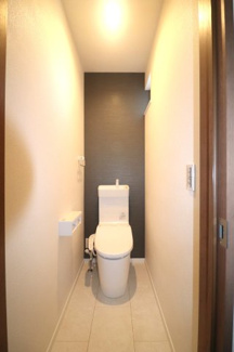 【トイレ】 | 高崎市福島町戸建賃貸住宅エステートハウス | １Fトイレ