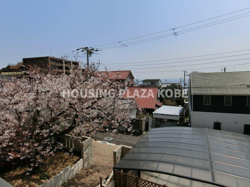 神戸市須磨区潮見台町５丁目の賃貸マンションの展望