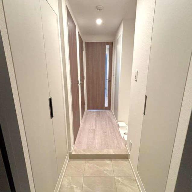 パークアクシス文京本郷の玄関|※写真は反転タイプの別室になります