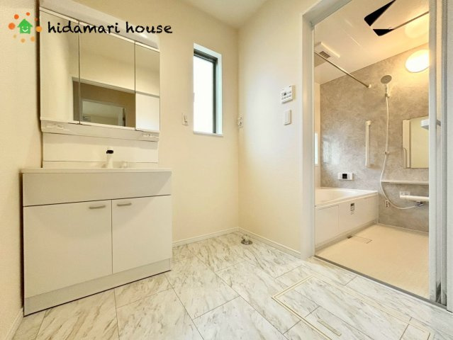 北区別所町　新築戸建　ハートフルAの脱衣所