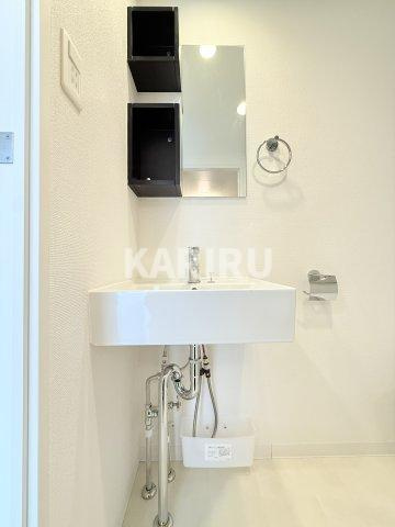 ARISTO扇町の洗面所