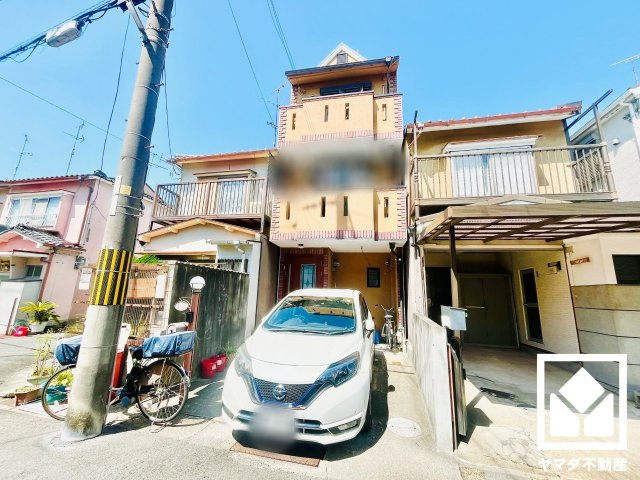 宇治市槇島町南落合の玄関