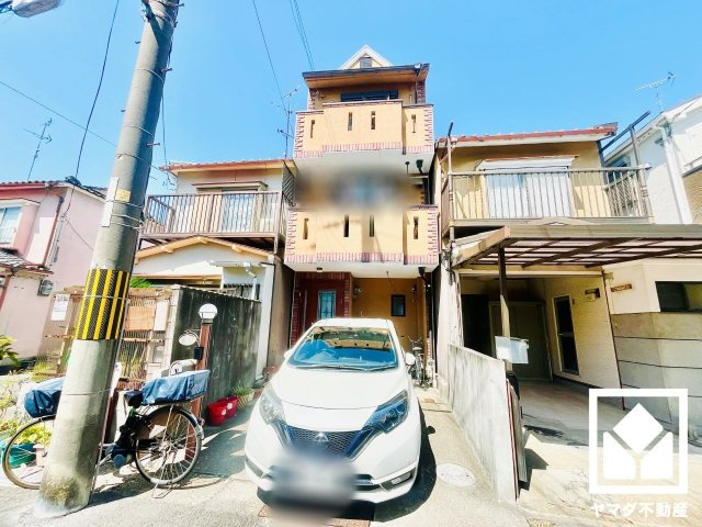 宇治市槇島町南落合のバルコニー