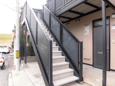 【その他共用部分】 | エスポワール大桐 | 共用階段です