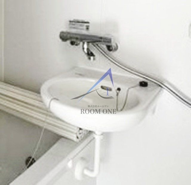 ことぶきハウスの洗面所|洗面台です。