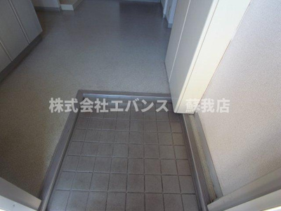 【玄関】 | ハイツ・アリエス | 明るい玄関です