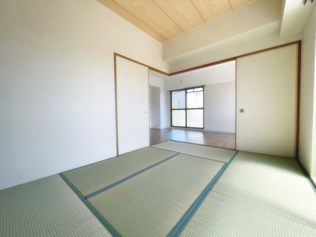 リバーサイド中山の和室|和室があれば、来客や子供用のスペースとして活躍します