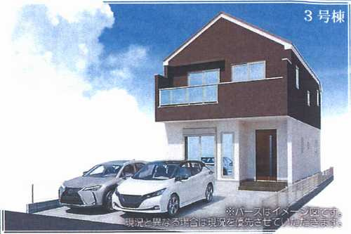 藤沢市亀井野7期　新築戸建全3棟　3号棟