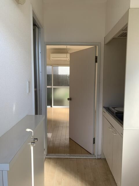 コーポあやの玄関