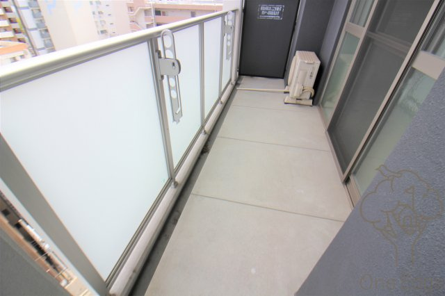 プログレッセ新大阪のバルコニー