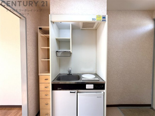 ミニ冷蔵庫付！