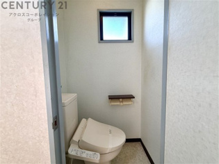 温水洗浄便座付です！