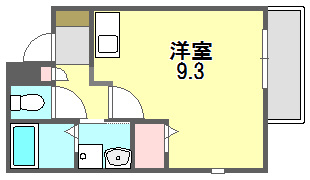 エイワード立花の間取り